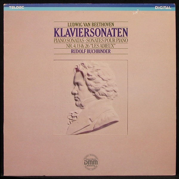 LP Rudolf Buchbinder — Beethoven: Klaviersonaten Nr. 4, 13 & 26 Les Adieux фото