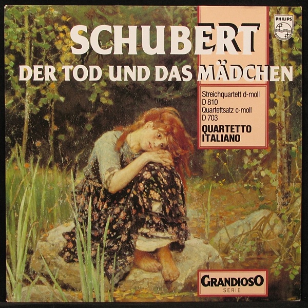 LP Quartetto Italiano — Schubert: Der Tod Und Das Madchen фото