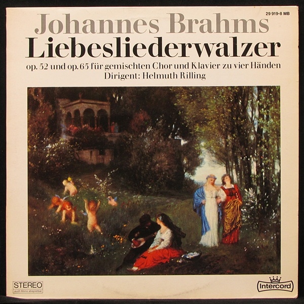 LP Helmuth Rilling — Brahms: Liebesliederwalzer Op. фото