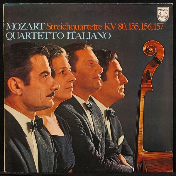 LP Quartetto Italiano — Mozart: Streichquartette KV 80, 155, 156, 157 фото