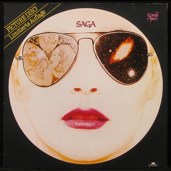LP Saga — Worlds Apart (picture disc) фото