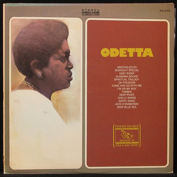 LP Odetta — Odetta (1973) фото