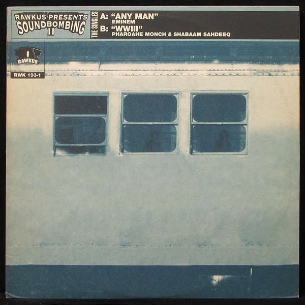 LP Eminem / Pharoahe Monch & Shabaam — Any Man / WWIII (maxi) фото