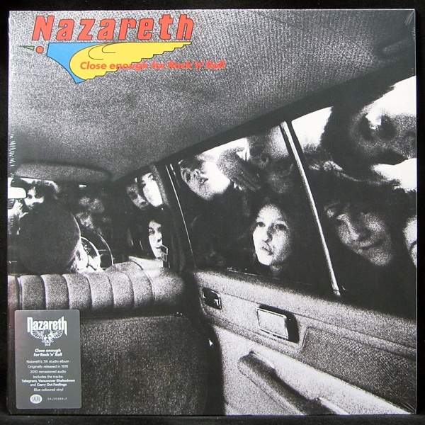 LP Nazareth — Close Enough For Rock 'N' Roll (coloured vinyl) фото