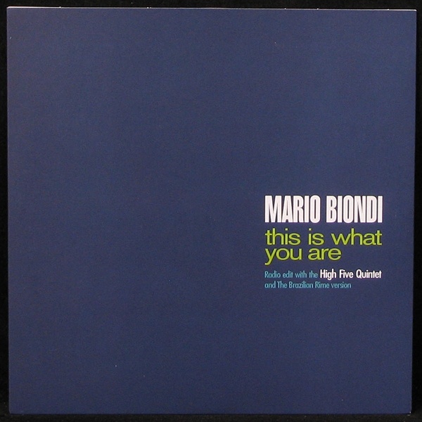 LP Mario Biondi — This Is What You Are фото