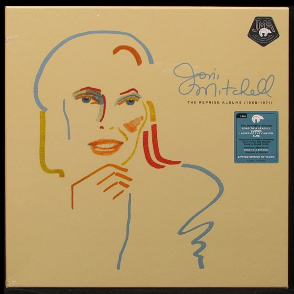 LP Joni Mitchell — Reprise Albums (1968-1971) (4LP BOX) фото