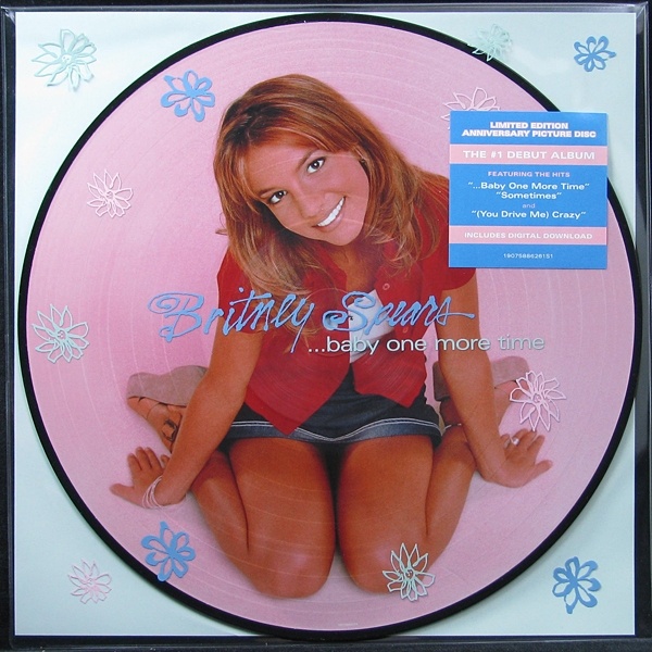 LP Britney Spears — Baby One More Time (picture disc) фото