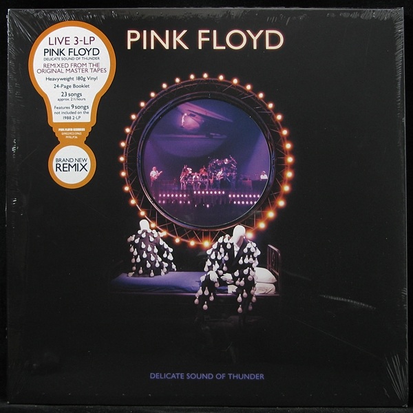 LP Pink Floyd — Pink Floyd - Delicate Sound Of Thunder (Brand New Remix) (3LP Box, + booklet) фото