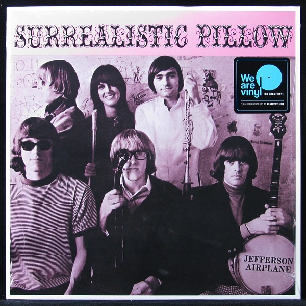 Jefferson store Airplane Surrealistic Pillow L