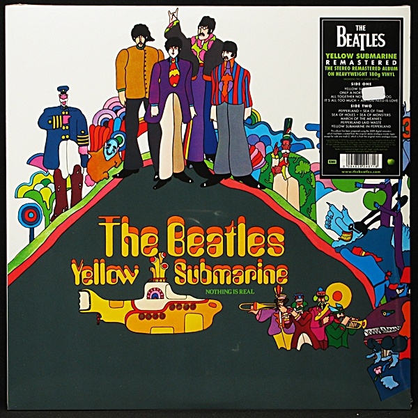 LP Beatles — Yellow Submarine фото