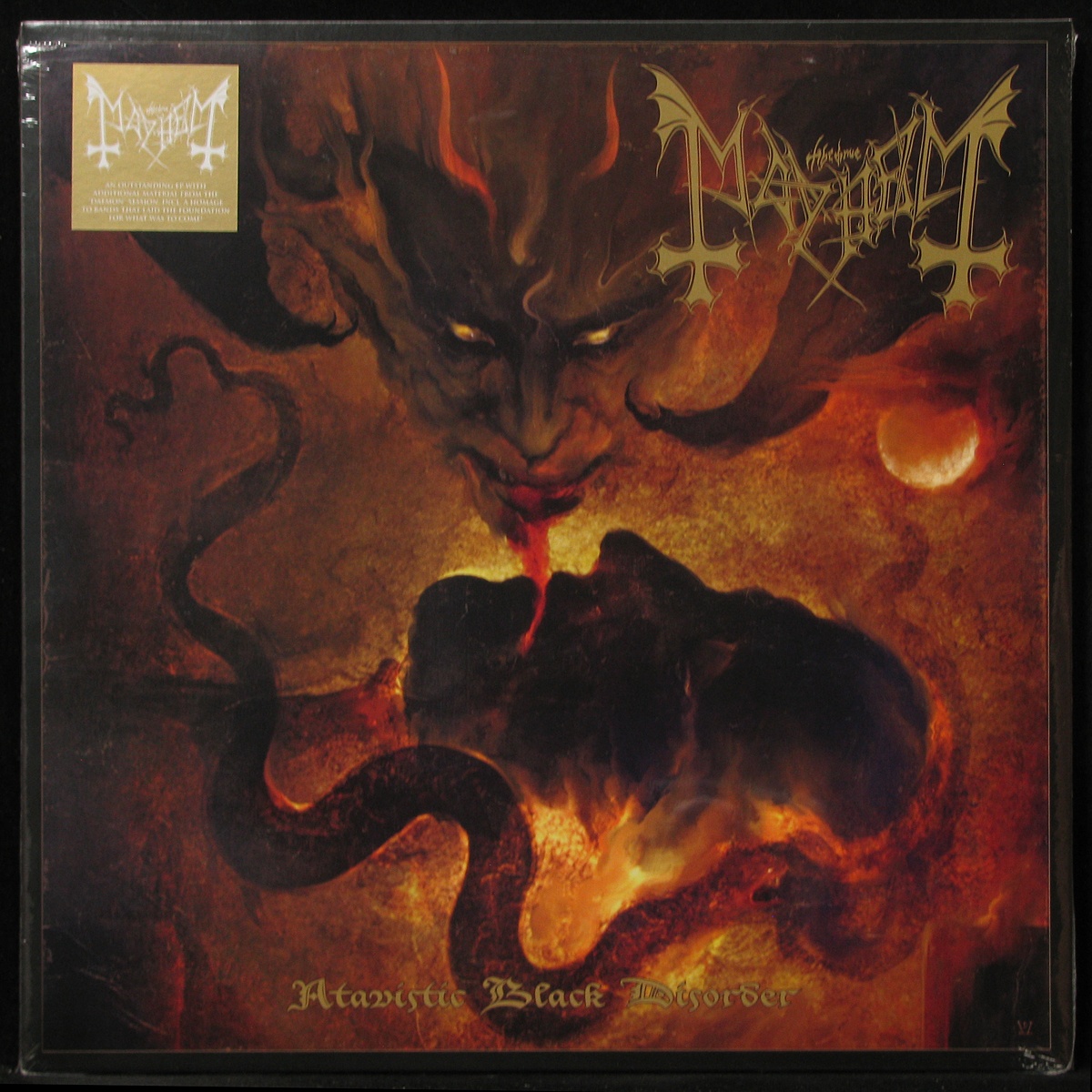 LP Mayhem — Atavistic Black Disorder / Kommando (coloured vinyl) фото