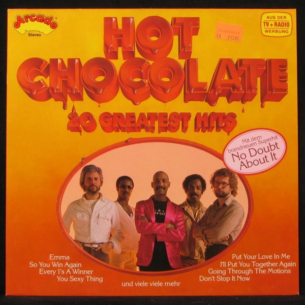 LP Hot Chocolate — 20 Greatest Hits фото