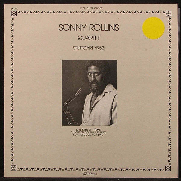 LP Sonny Rollins Quartet — Stuttgart 1963 фото