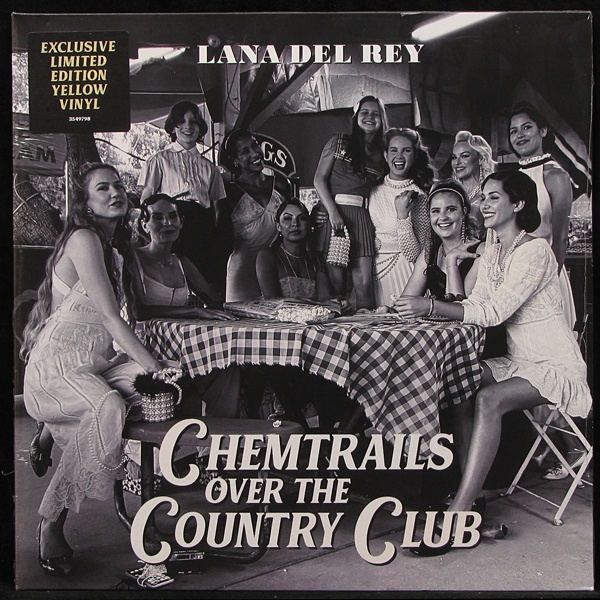 LP Lana Del Rey — Chemtrails Over The Country Club (coloured vinyl) фото