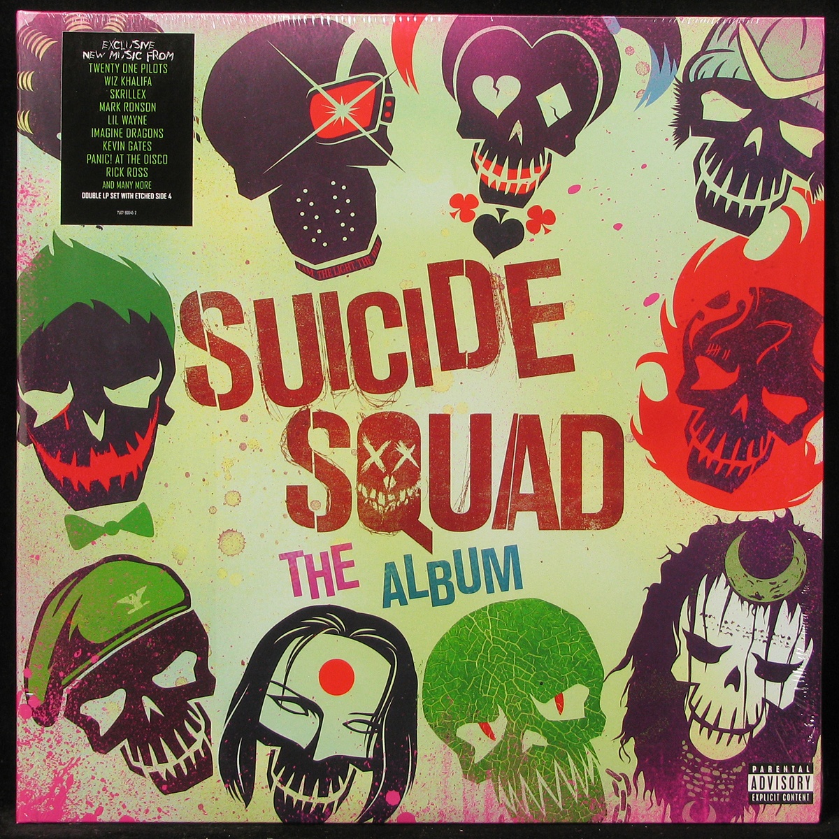 LP Soundtrack — Suicide Squad (2LP) фото
