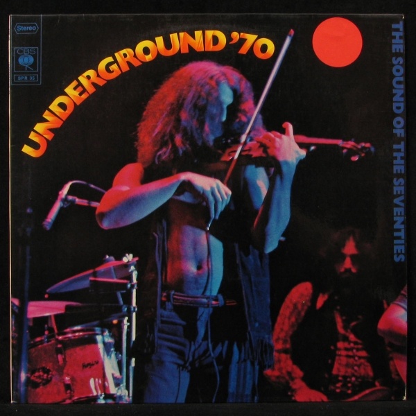 LP V/A — Underground '70 (coloured vinyl, + poster) фото