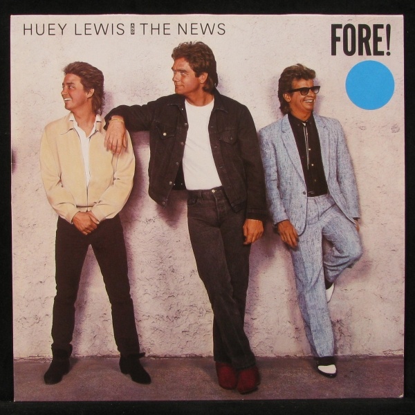 LP Huey Lewis And The News — Fore! фото