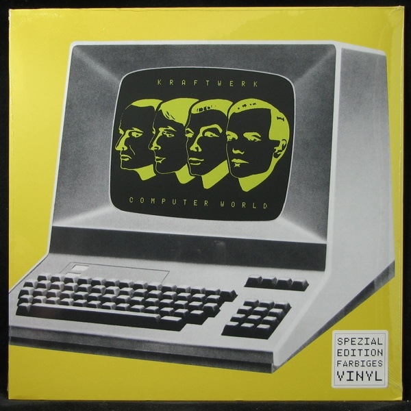 LP Kraftwerk — Computer World (coloured vinyl, + book) фото