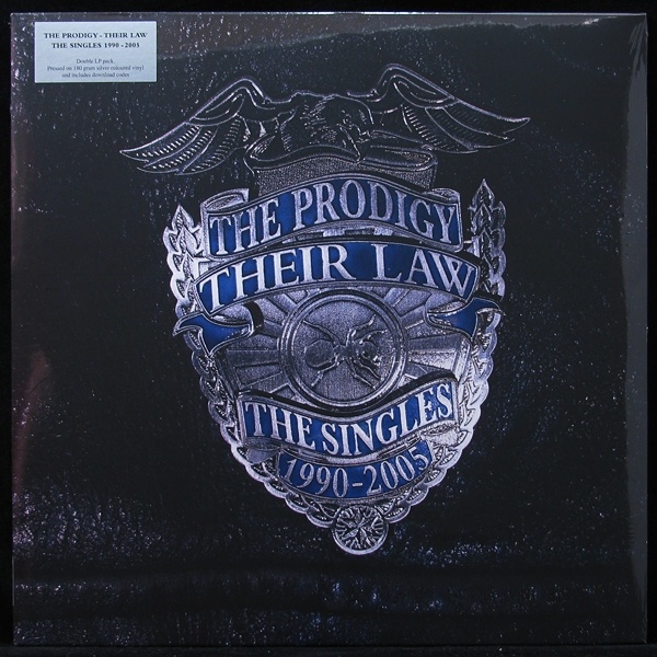 LP The Prodigy — Their Law -The Singles 1990-2005 (2LP, coloured vinyl) фото