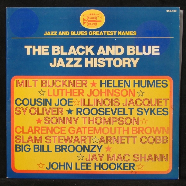 LP V/A — Black And Blue Jazz History фото