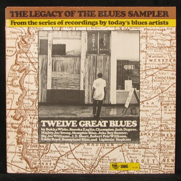 LP V/A — Legacy Of The Blues Sampler - Twelve Great Blues фото