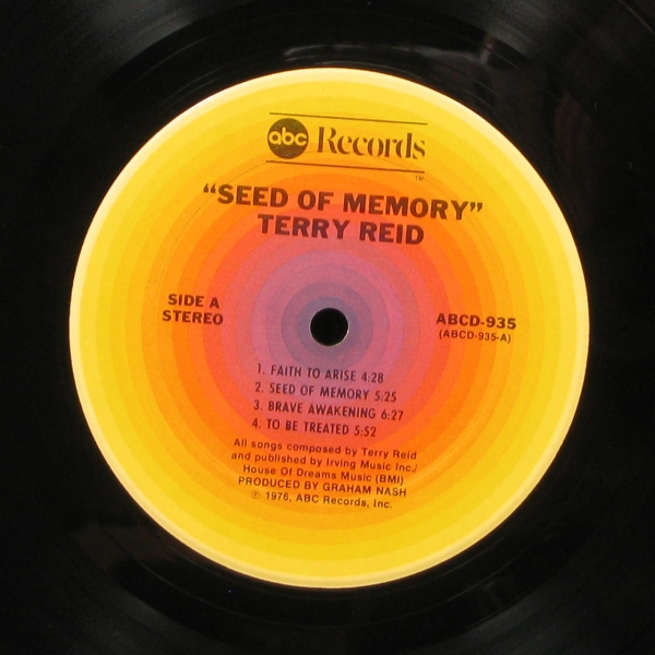LP Terry Reid — Seed Of Memory фото 4