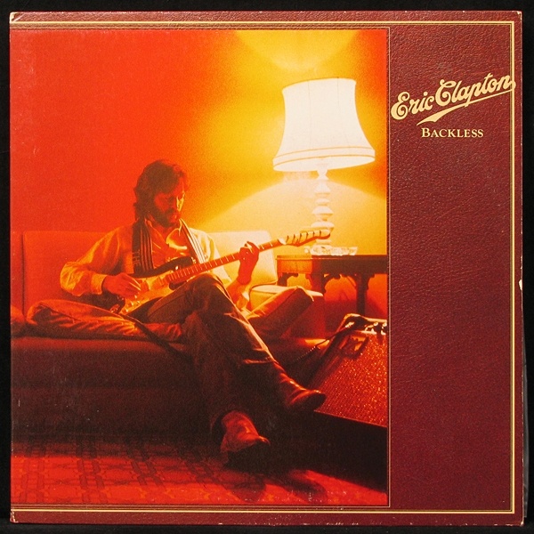 LP Eric Clapton — Backless фото