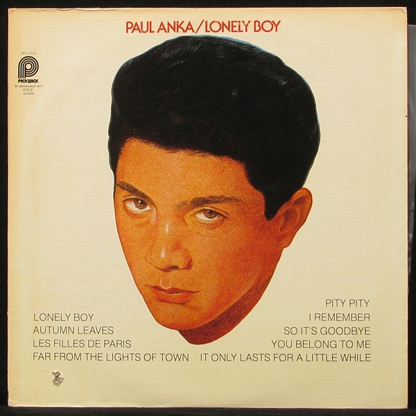 LP Paul Anka — Lonely Boy фото