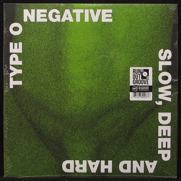 LP Type O Negative — Slow, Deep And Hard (2LP, coloured vinyl) фото