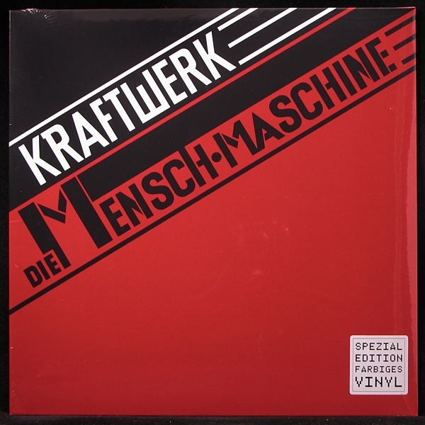 LP Kraftwerk — Die Mensch Maschine (coloured vinyl, + book) фото