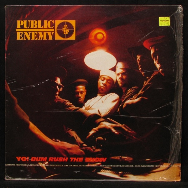 LP Public Enemy — Yo! Bum Rush The Show фото