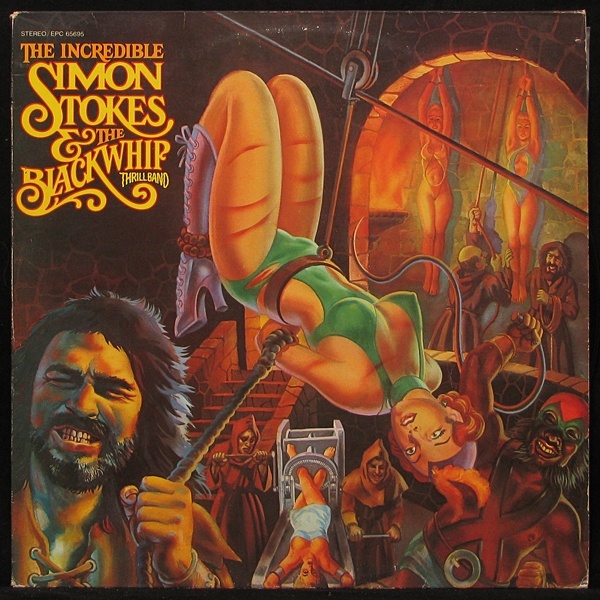 LP Simon Stokes & The Black Whip Thrill Band — Incredible Simon Stokes & The Black Whip Thrill Band фото