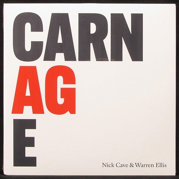 LP Nick Cave / Warren Ellis — Carnage (+ booklet) фото