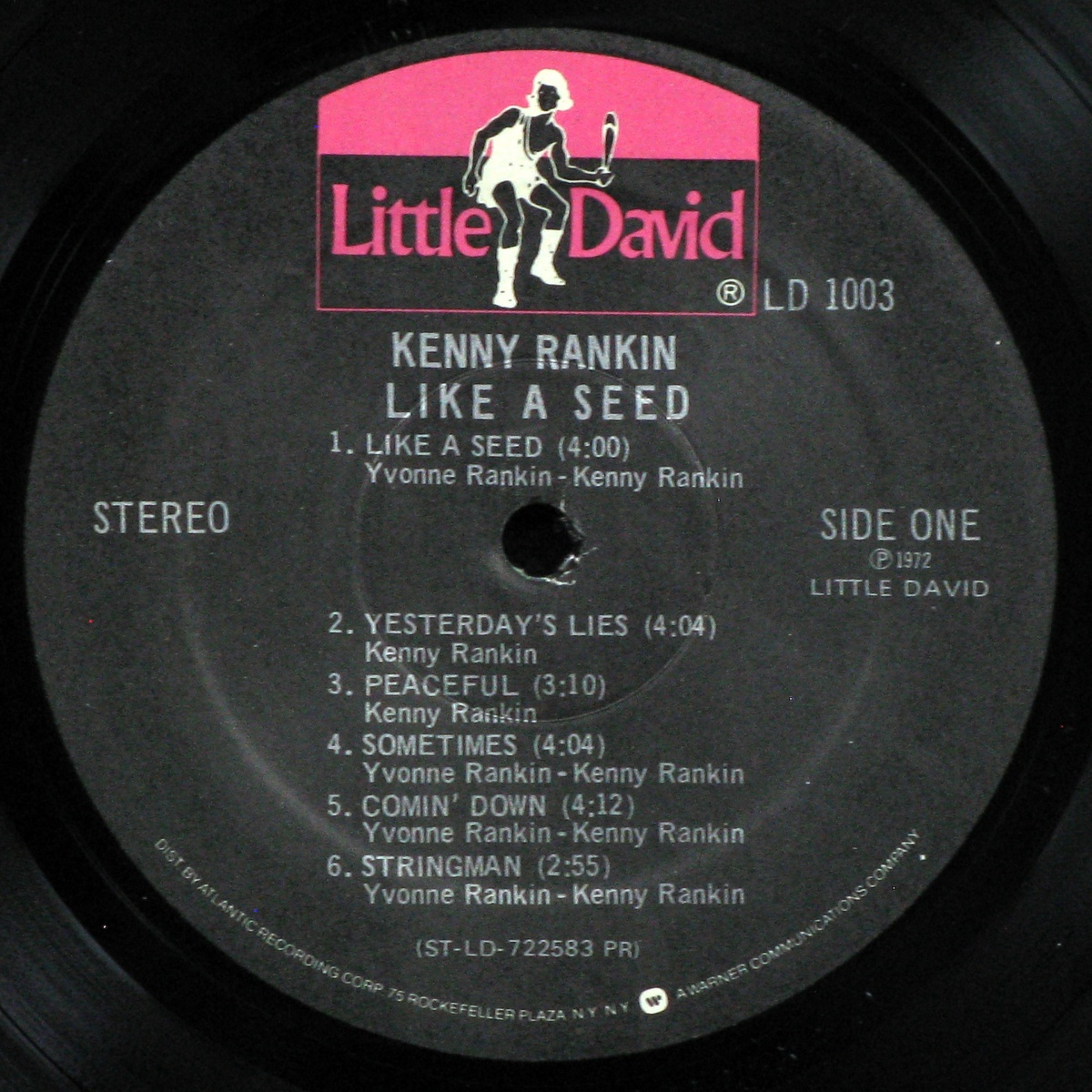 LP Kenny Rankin — Like A Seed фото 2