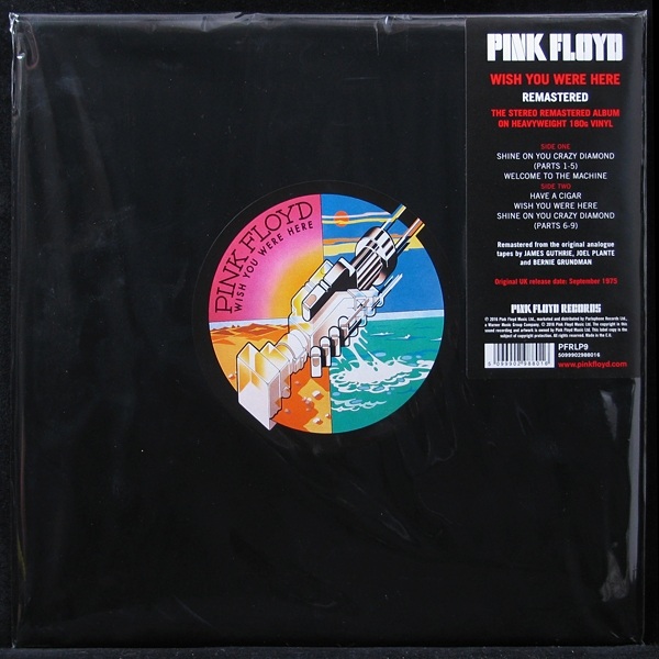 LP Pink Floyd — Wish You Were Here (+ postcard) фото