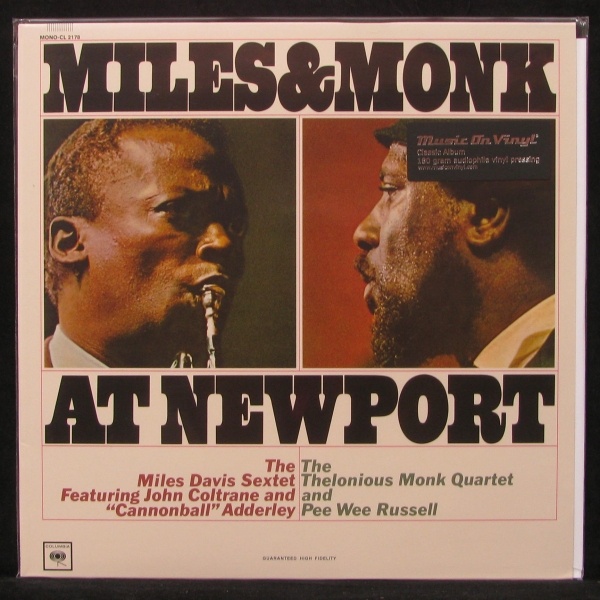 LP Miles Davis / Thelonious Monk — Miles & Monk At Newport фото