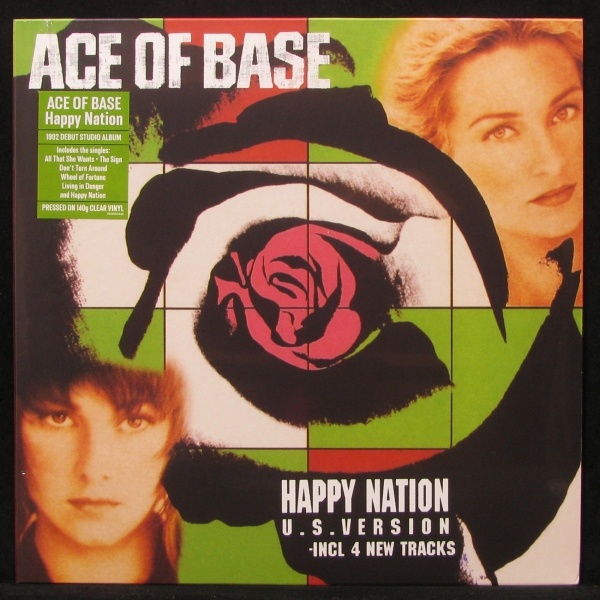 LP Ace Of Base — Happy Nation (U.S. Version) (coloured vinyl) фото