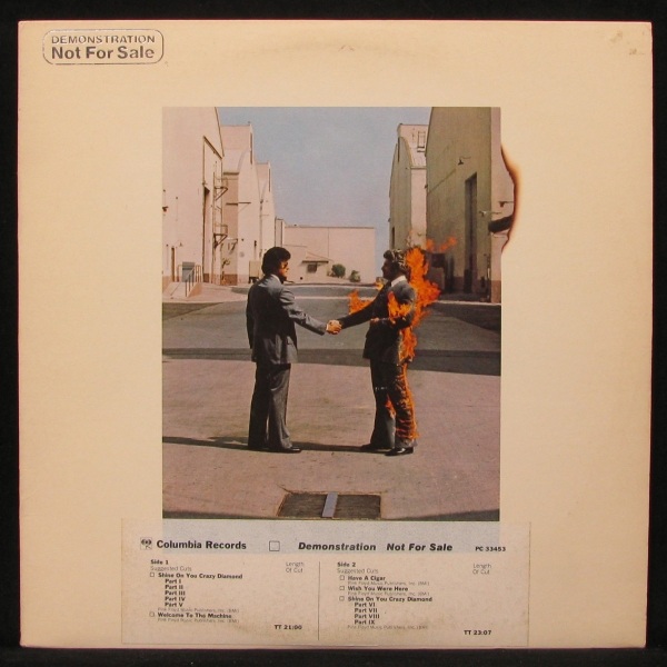 LP Pink Floyd — Wish You Were Here (promo) фото