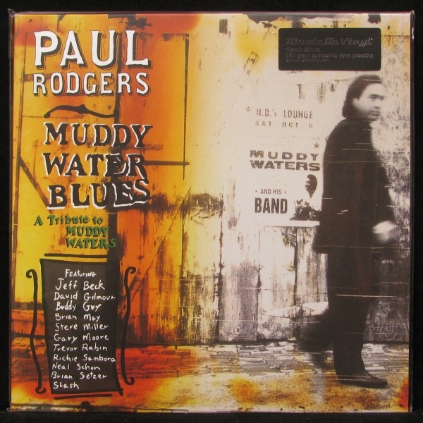 LP Paul Rodgers — Muddy Water Blues: A Tribute To Muddy Waters (2LP) фото