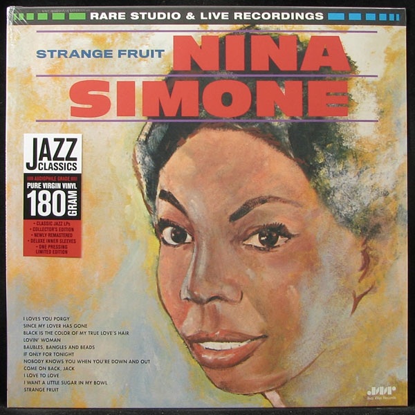 LP Nina Simone — Strange Fruit. Rare Studio & Live фото