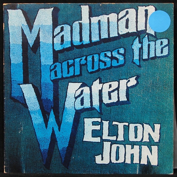 LP Elton John — Madman Across The Water (coloured vinyl, + booklet) фото