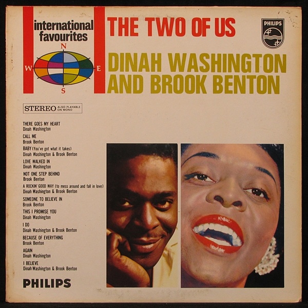 LP Dinah Washington / Brook Benton — Two Of Us фото