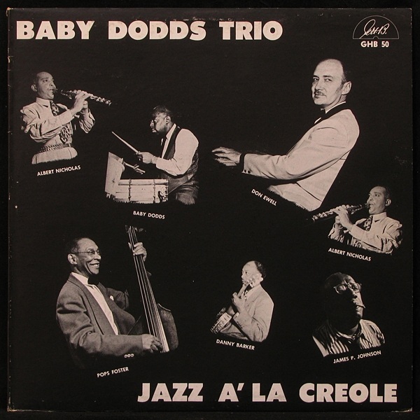 LP Baby Dodds Trio — Jazz A La Creole фото