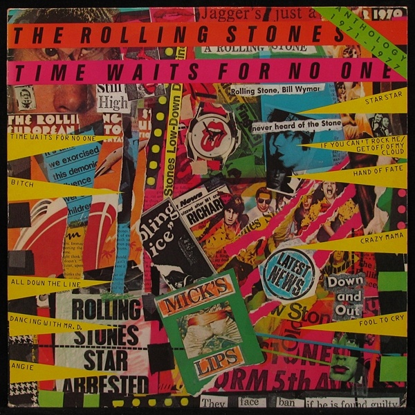 LP Rolling Stones — Time Waits For No One (Anthology 1971-1977) фото