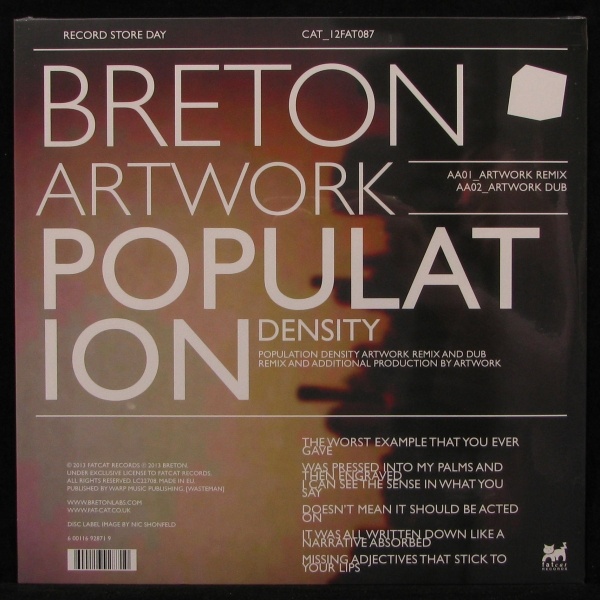 LP Breton — Population Density (maxi) фото