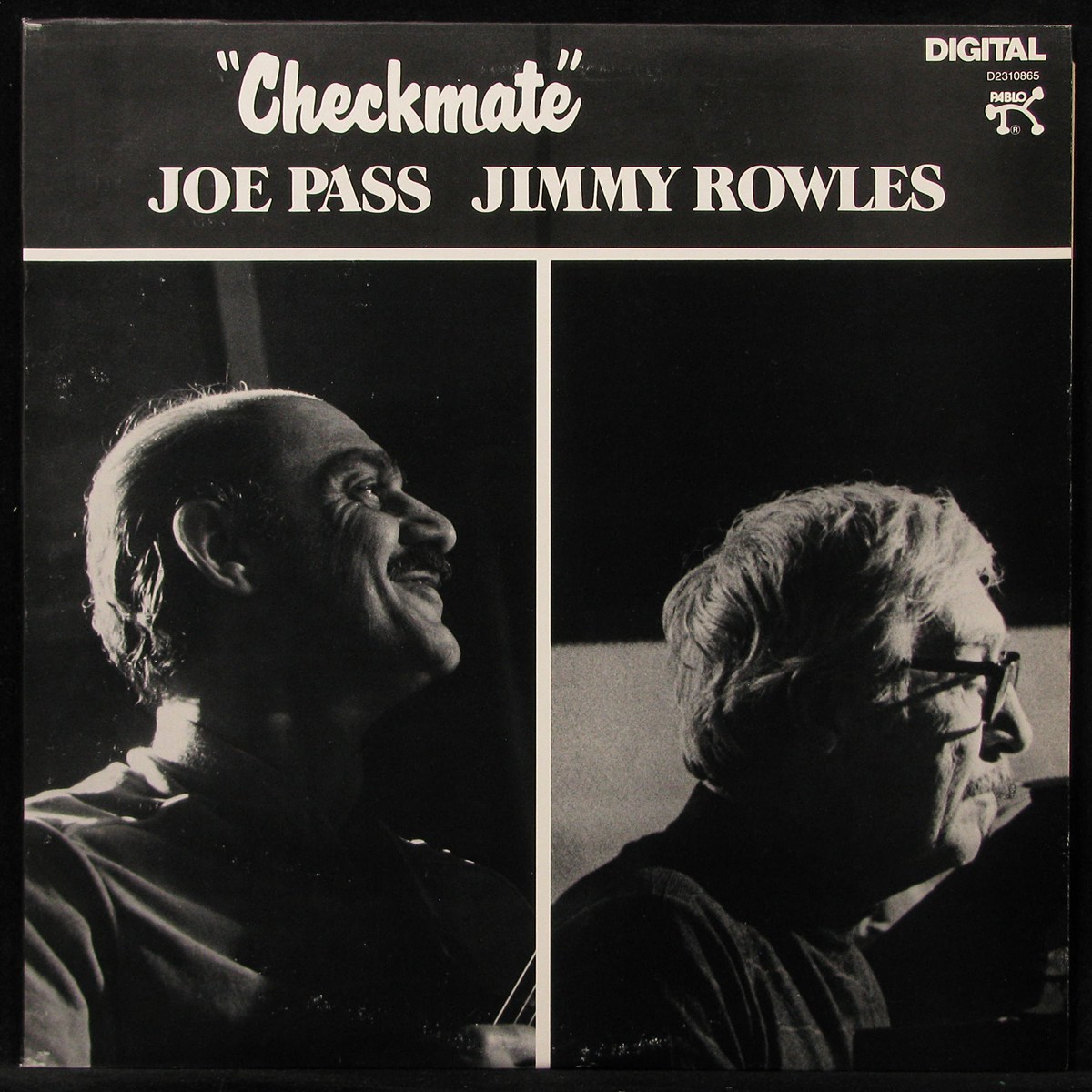 LP Joe Pass / Jimmy Rowles — Checkmate (coloured vinyl) фото