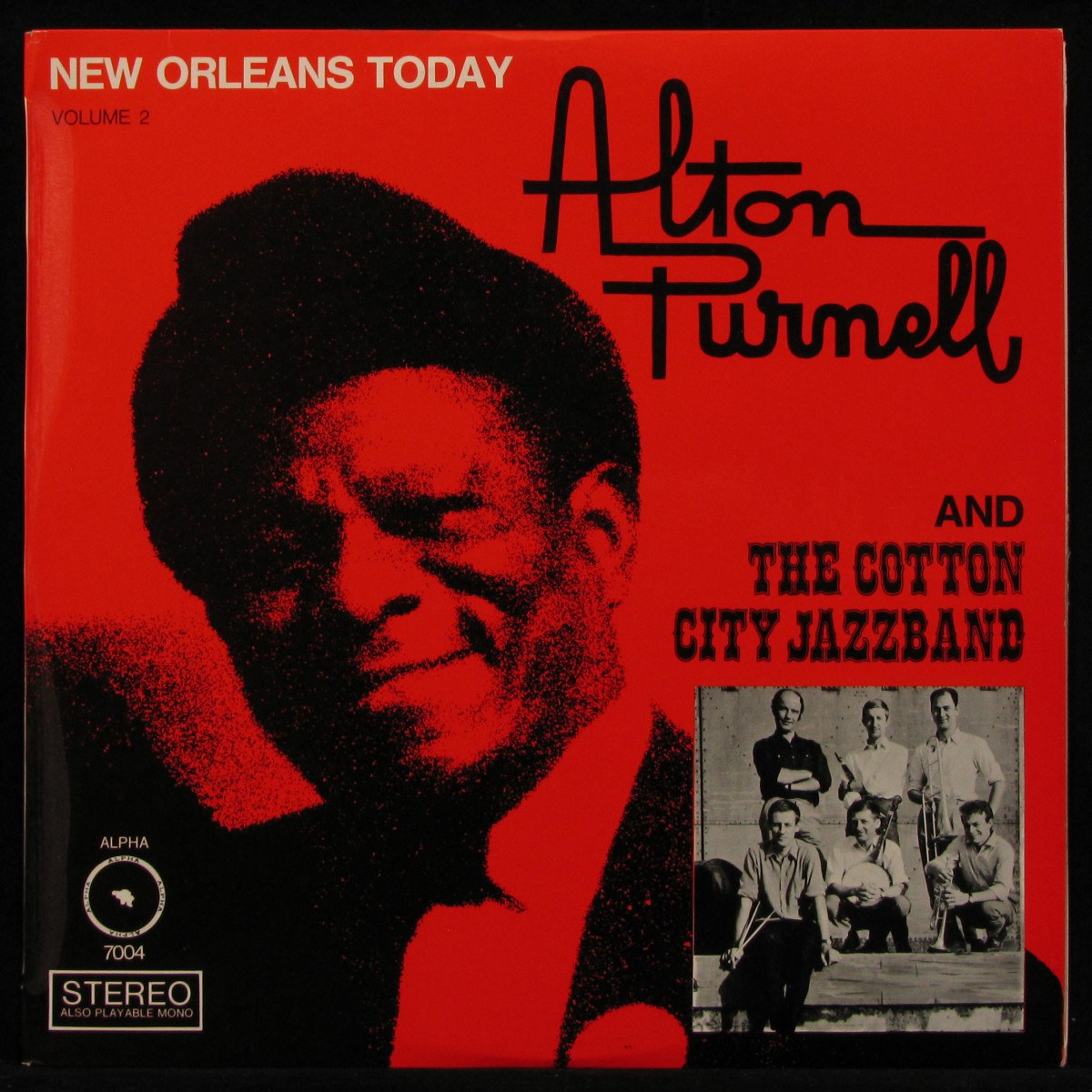 LP Alton Purnell And The Cotton City Jazzba — New Orleans Today Vol.2 фото