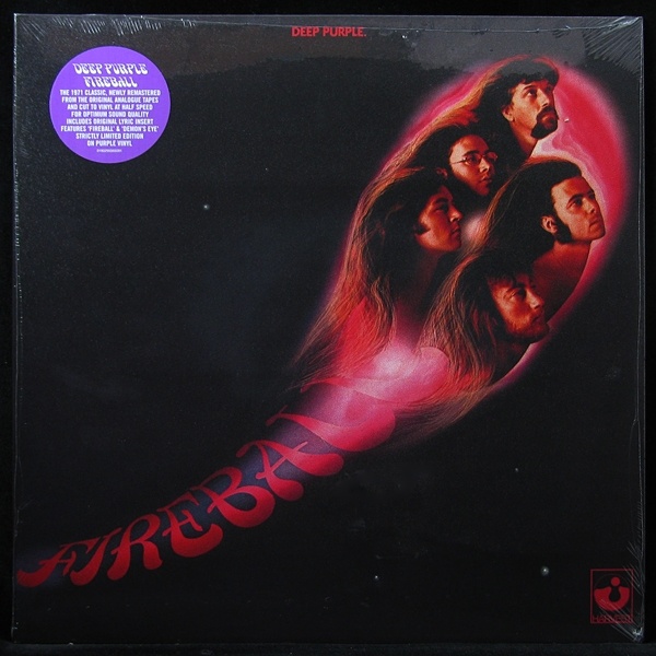 LP Deep Purple — Fireball (coloured vinyl) фото