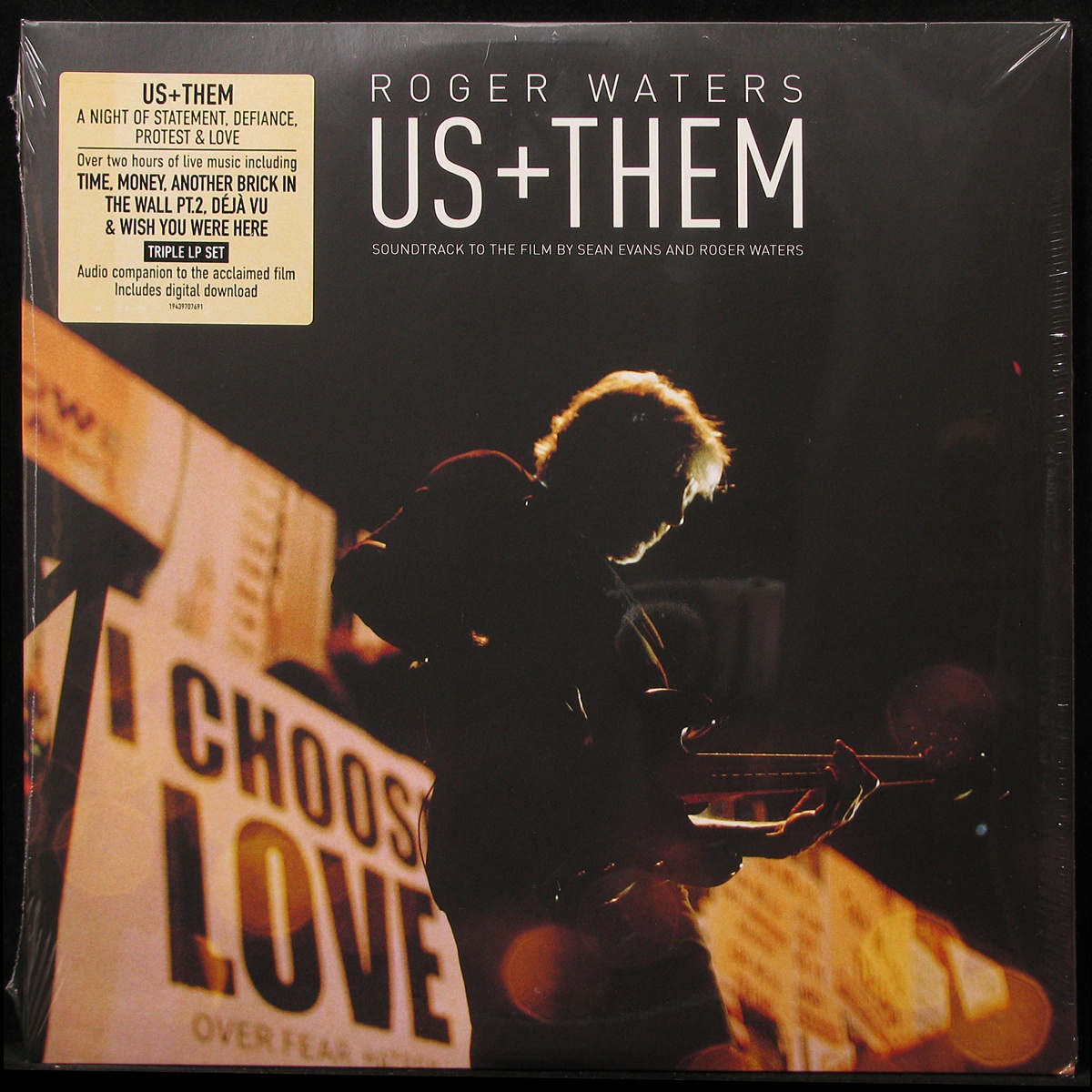 LP Roger Waters — Us + Them (3LP, + booklet) фото