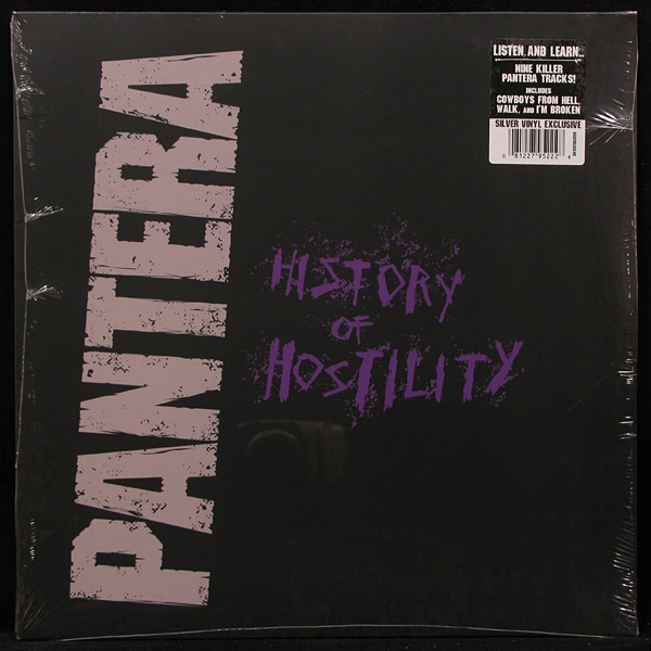 LP Pantera — History Of Hostility фото